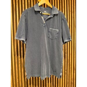 Tommy Bahama Mens‎ Polo Shirt Blue Short Sleeve Casual